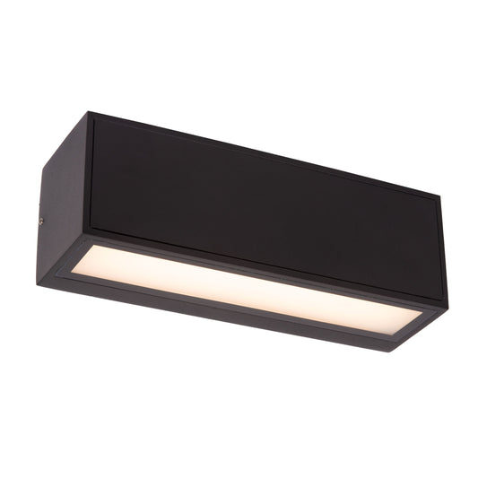 Lucide SUTTON - Wall light Indoor/Outdoor - LED Dim. - 1x2W 2850K/3150K - IP54 - Day/Night Sensor - Black