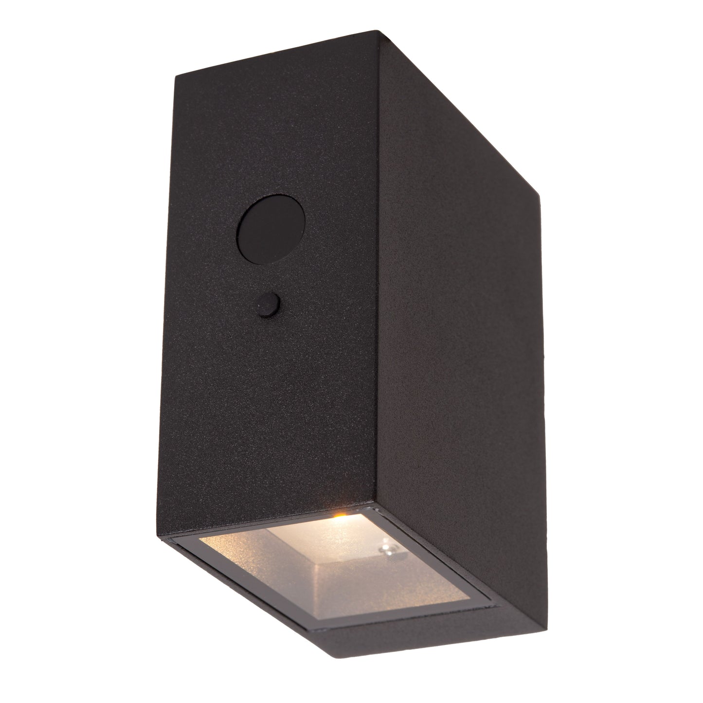 Lucide BOLTON - Wall light Indoor/Outdoor - LED Dim. - 1x1W 2850K/3150K - IP54 - Day/Night Sensor - Black