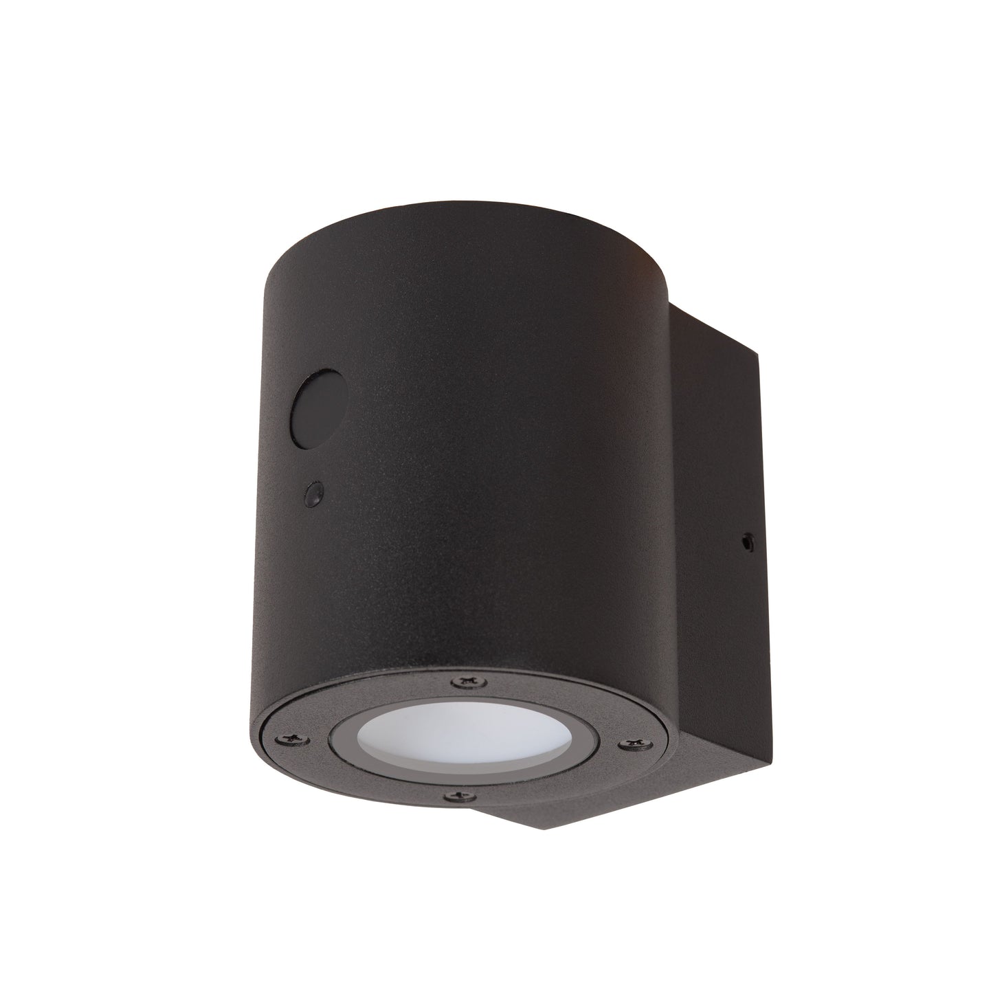 Lucide PERTH - Wall light Indoor/Outdoor - LED Dim. - 1x1W 2850K/3150K - IP65 - Day/Night Sensor - Black