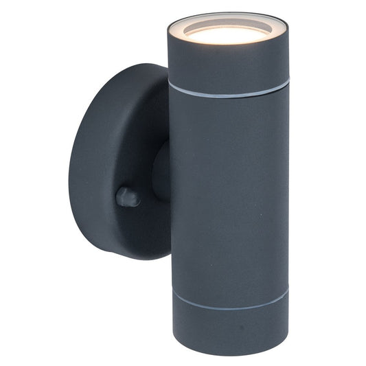 Lutec Rado Architectural Up & Down Wall Light Graphite - SPECIAL OFFER