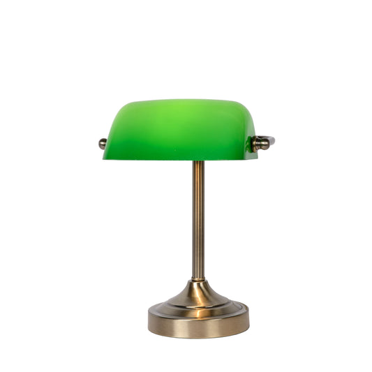 Lucide BANKER - Desk lamp - 1xE14 - Bronze