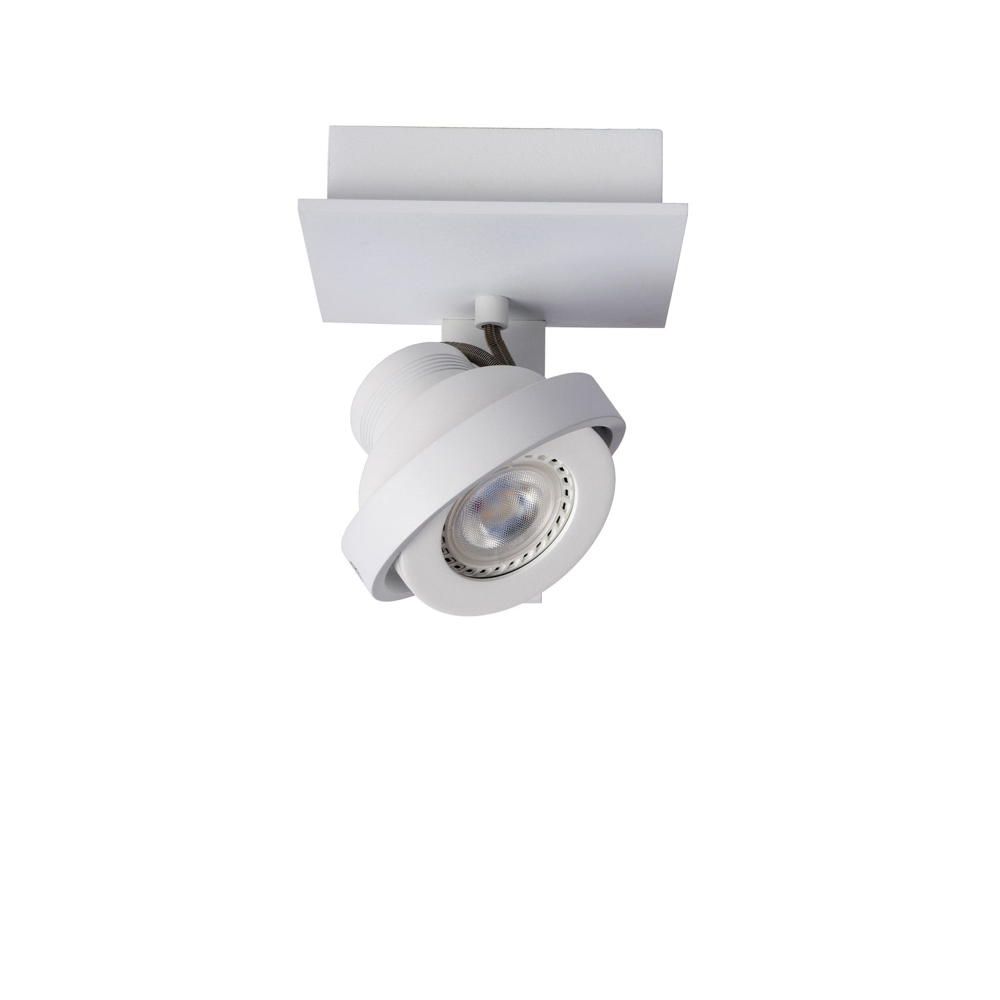 Lucide LANDA - Ceiling spotlight - LED Dim to warm - GU10 - 1x5W 2200K/3000K - White