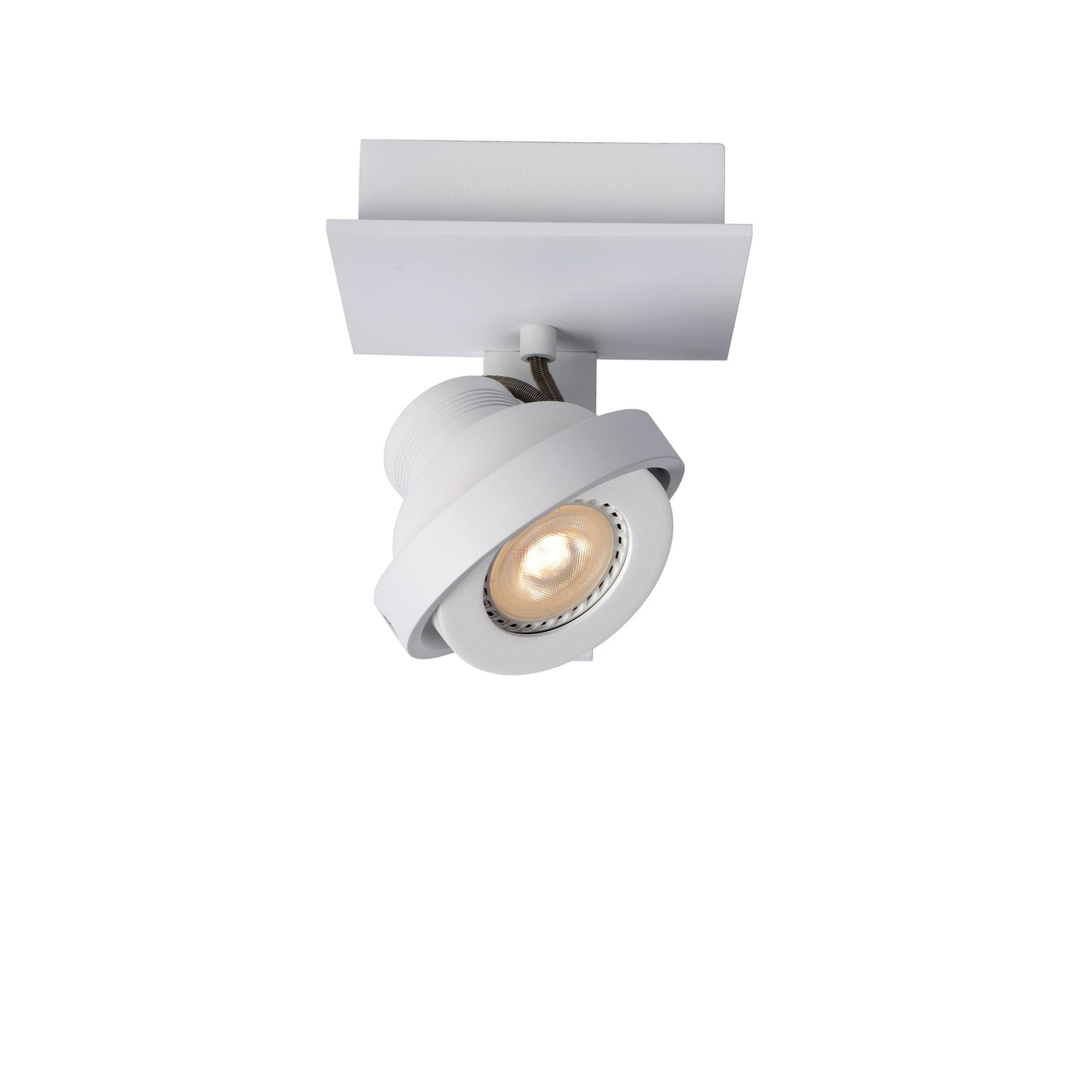 Lucide LANDA - Ceiling spotlight - LED Dim to warm - GU10 - 1x5W 2200K/3000K - White