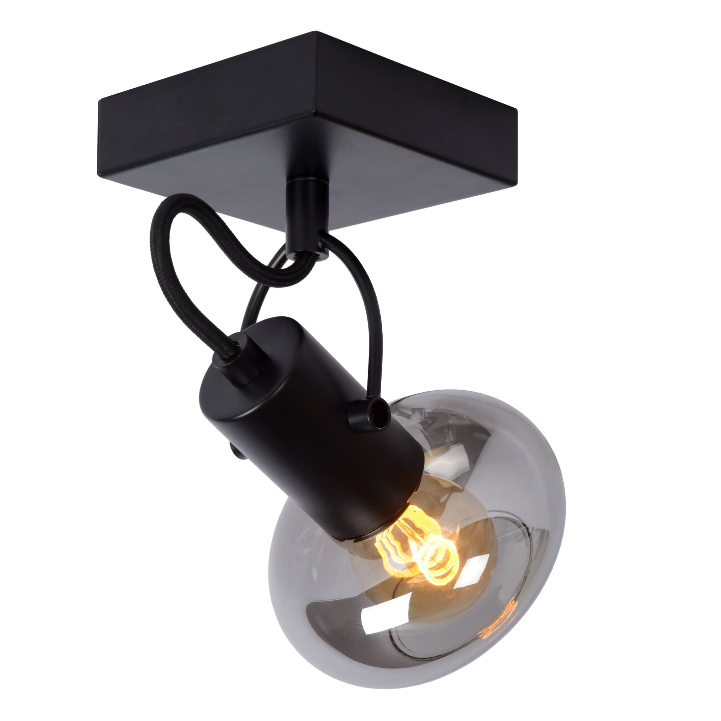 Lucide MADEE - Ceiling spotlight - 1xE14 - Black