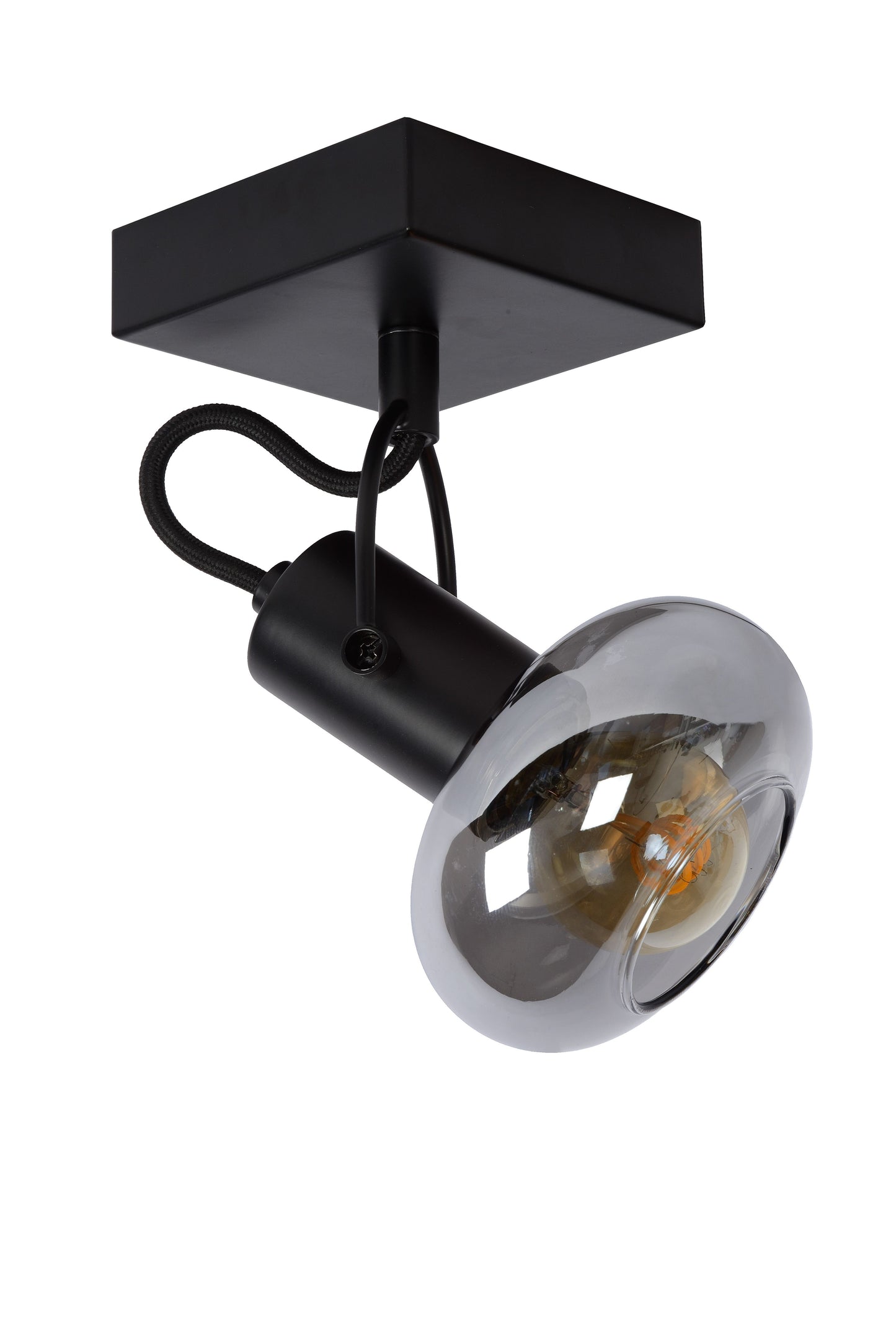 Lucide MADEE - Ceiling spotlight - 1xE14 - Black