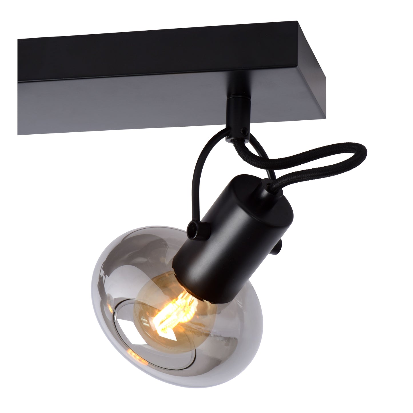 Lucide MADEE - Ceiling spotlight - 2xE14 - Black