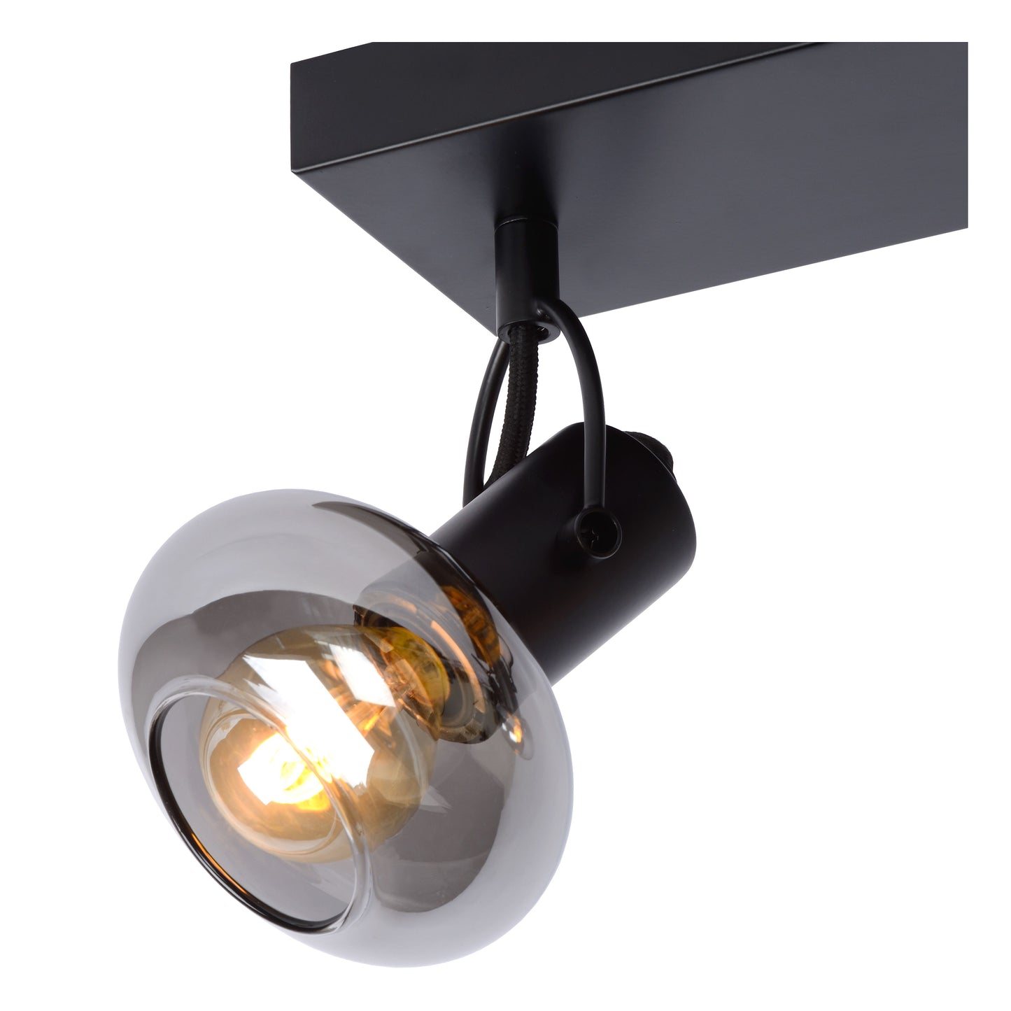 Lucide MADEE - Ceiling spotlight - 3xE14 - Black