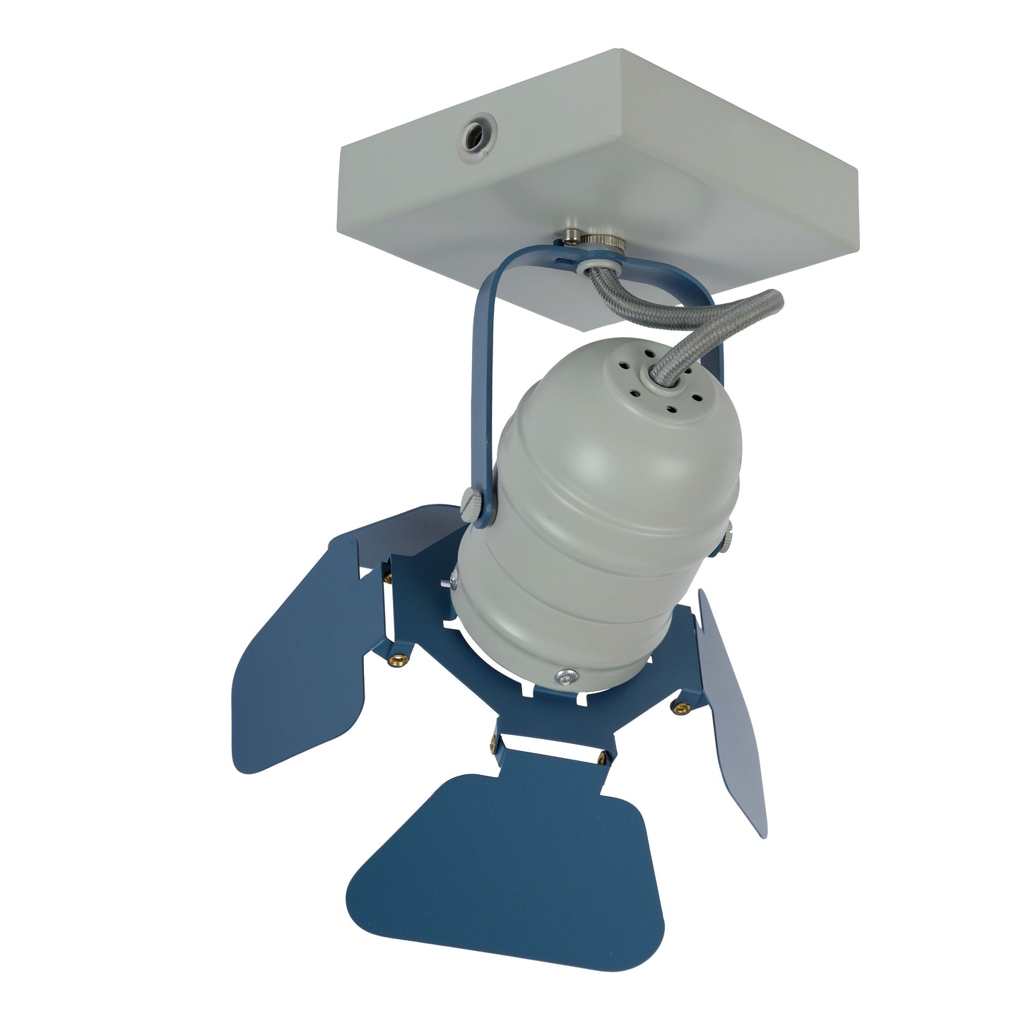 Lucide PICTO - Ceiling spotlight Children - 1xGU10 - Blue