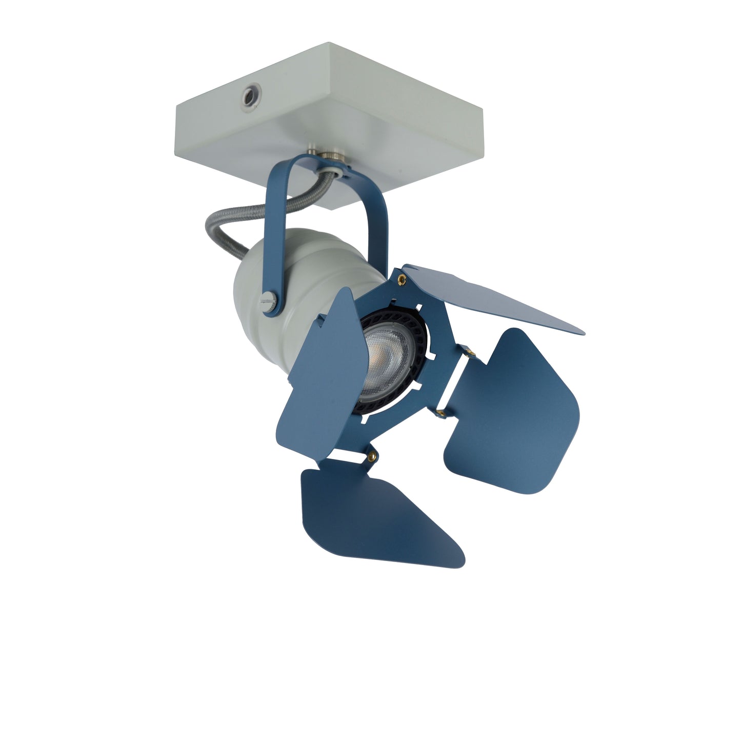 Lucide PICTO - Ceiling spotlight Children - 1xGU10 - Blue