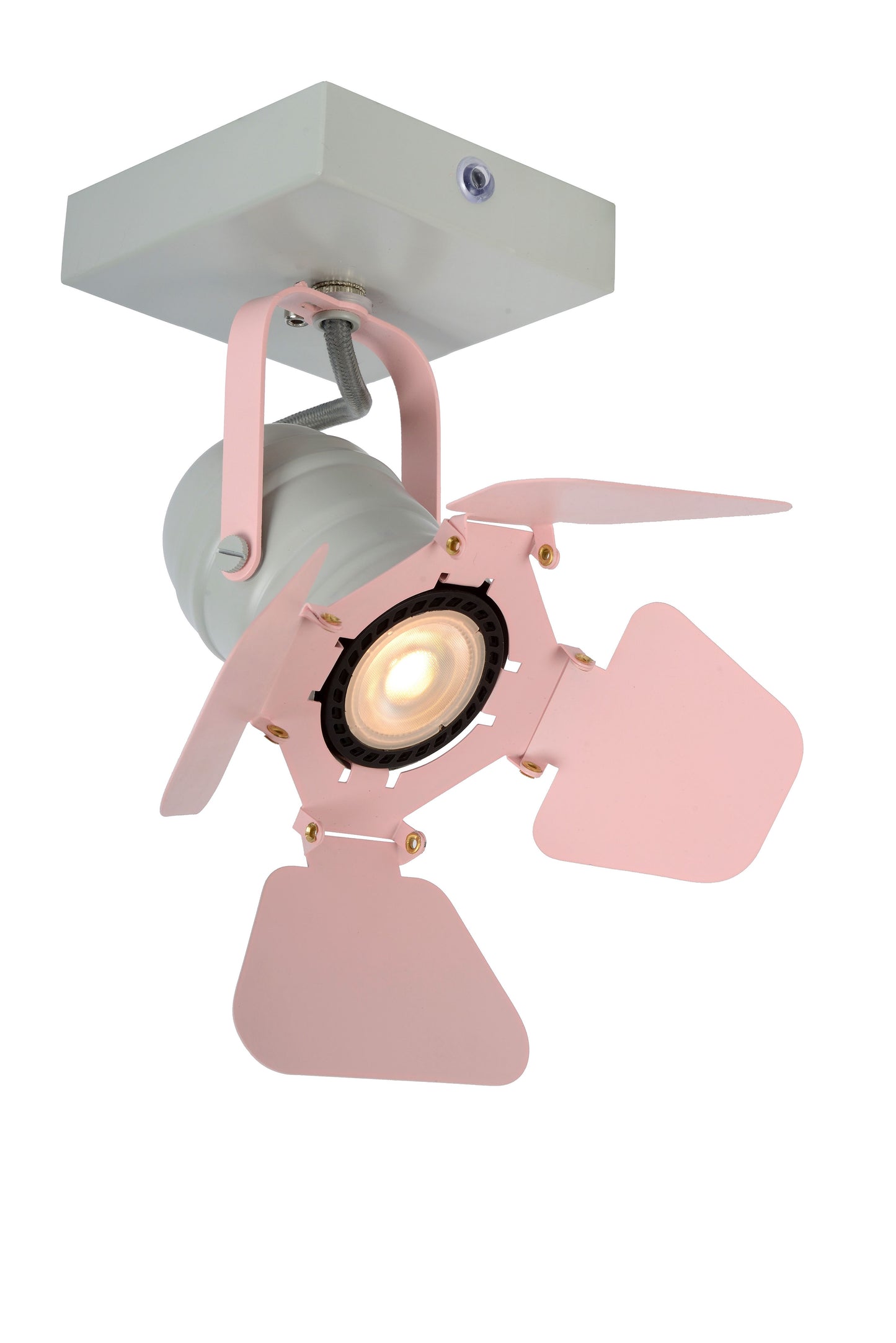 Lucide PICTO - Ceiling spotlight Children - 1xGU10 - Pink