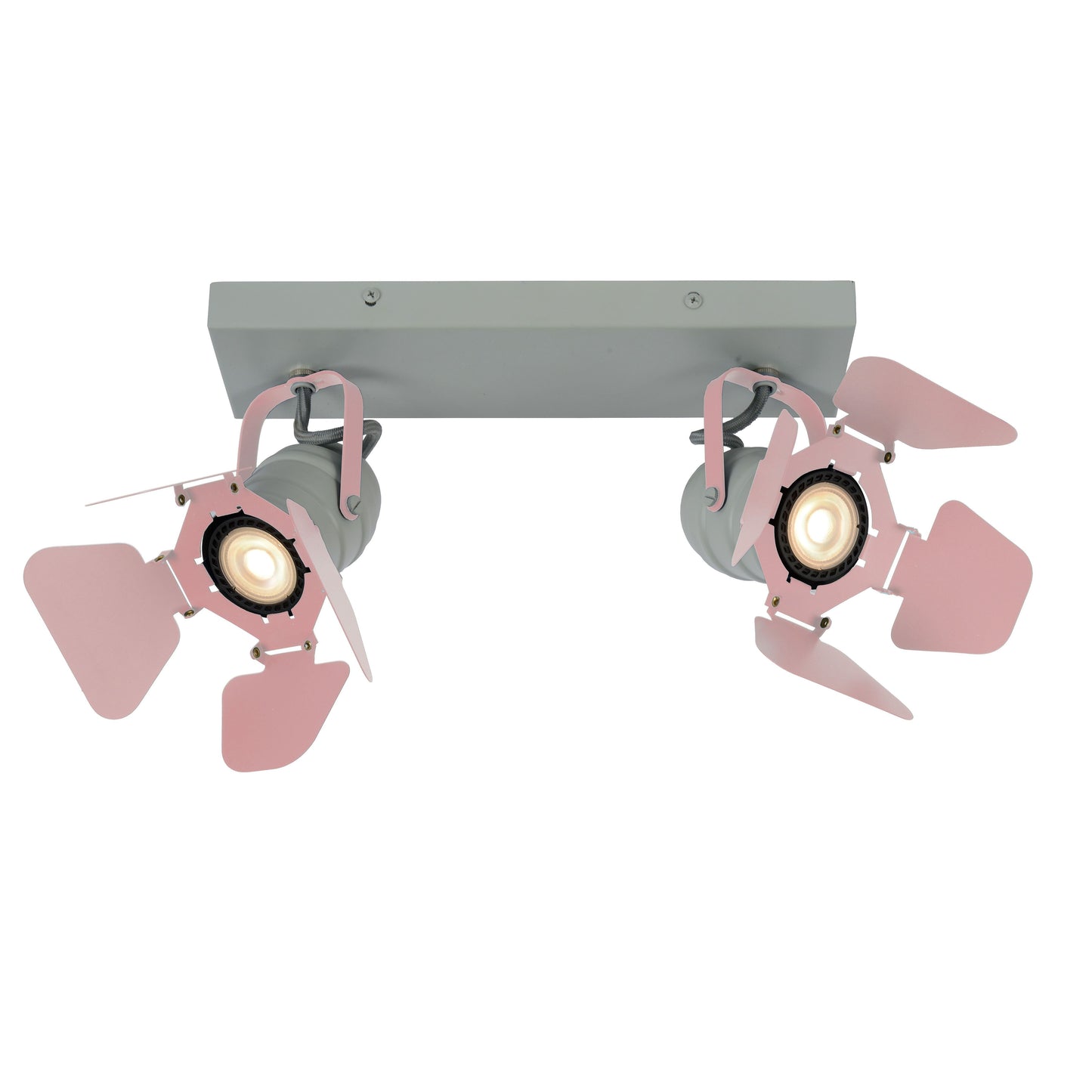 Lucide PICTO - Ceiling spotlight Children - 2xGU10 - Pink