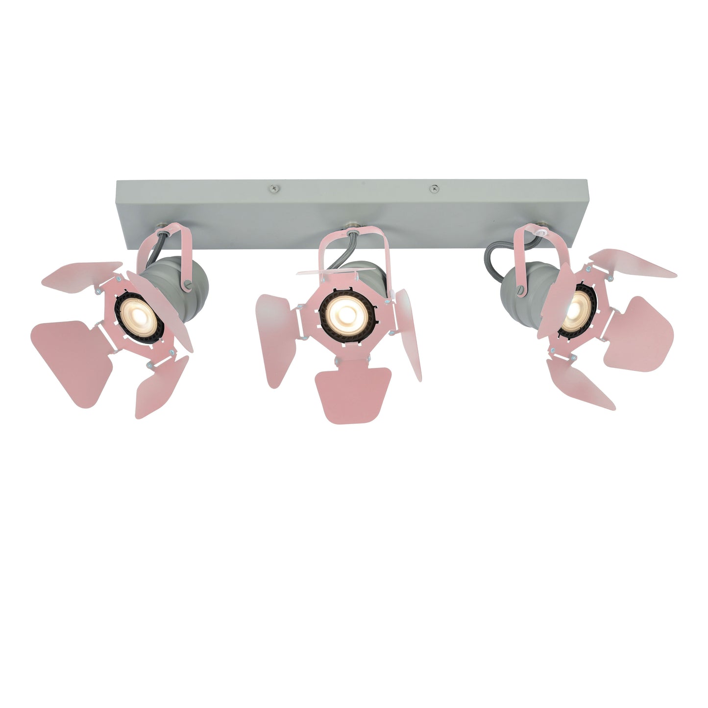 Lucide PICTO - Ceiling spotlight Children - 3xGU10 - Pink