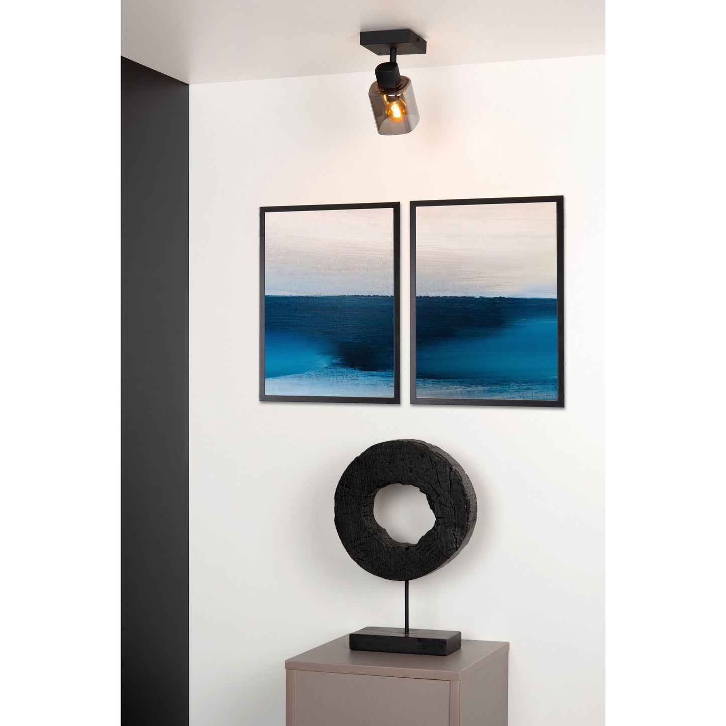 Lucide ALION - Ceiling spotlight - 1xE14 - Black