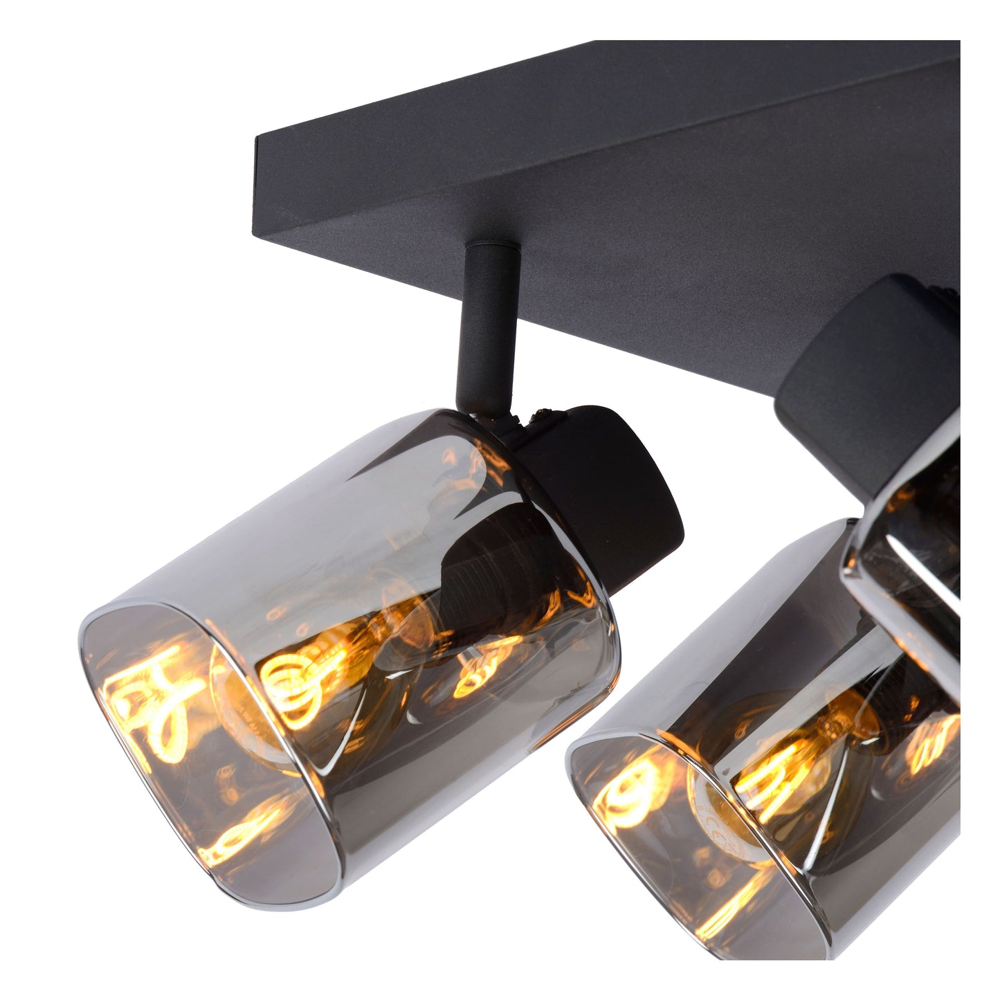 Lucide ALION - Ceiling spotlight - 4xE14 - Black
