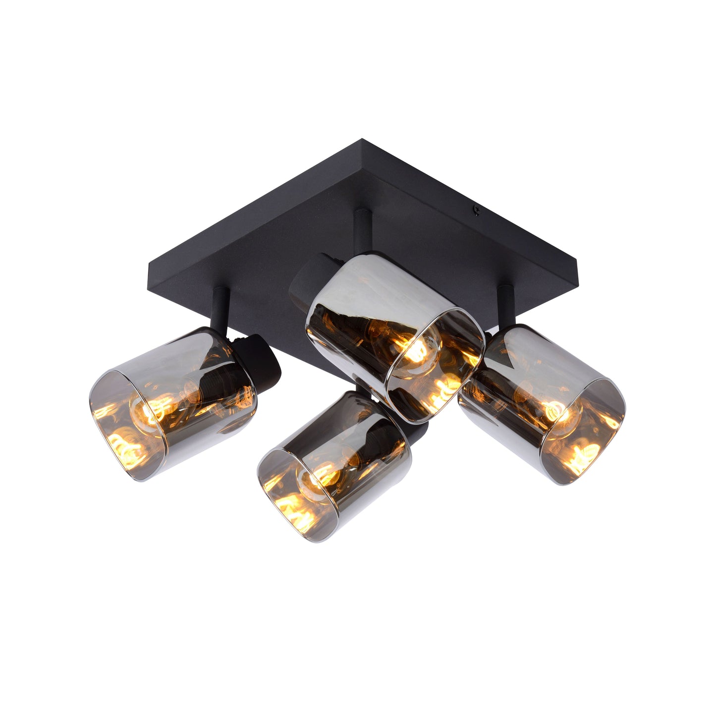 Lucide ALION - Ceiling spotlight - 4xE14 - Black