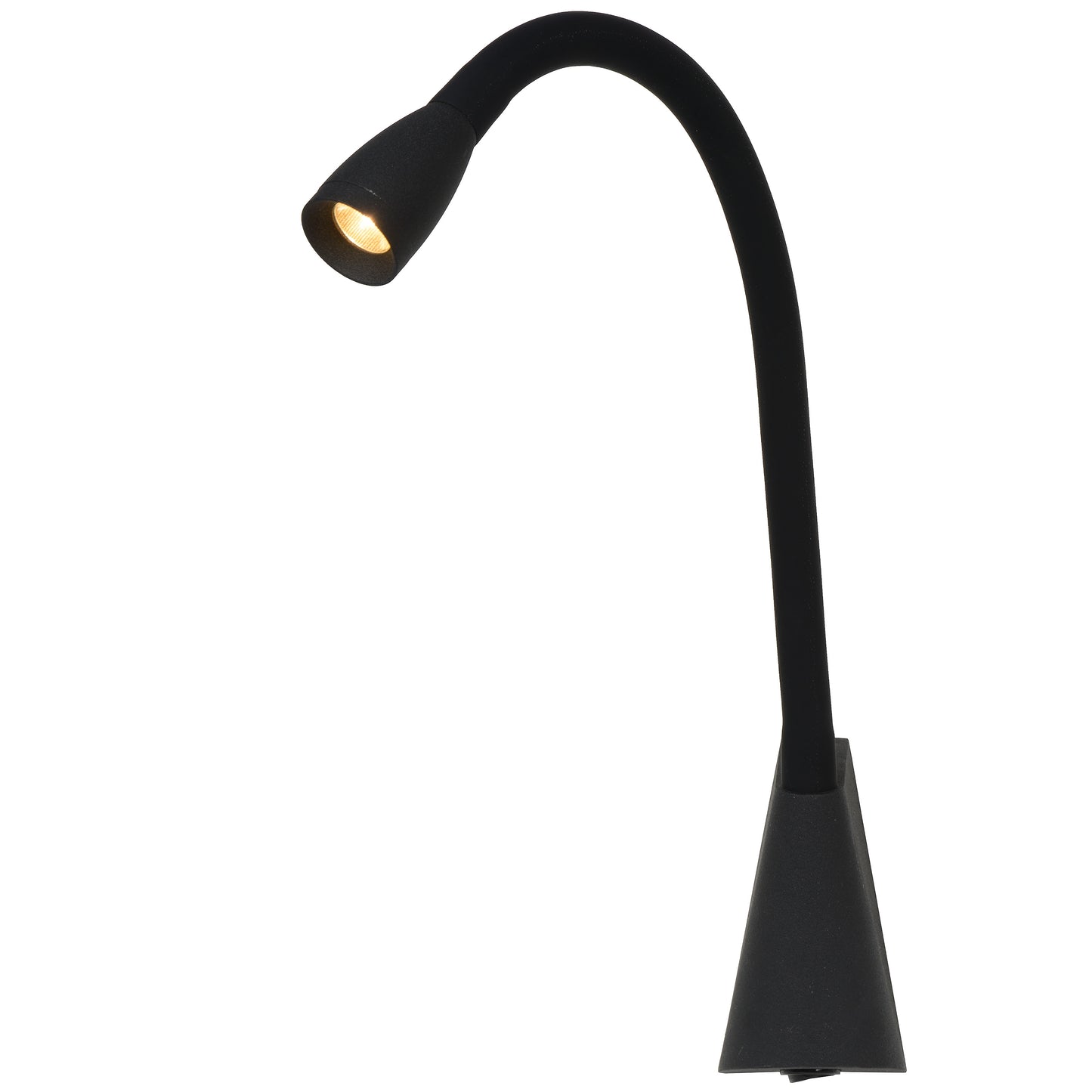 Lucide GALEN-LED - Bedside lamp / Wall light - LED - 1x3W 3000K - Black