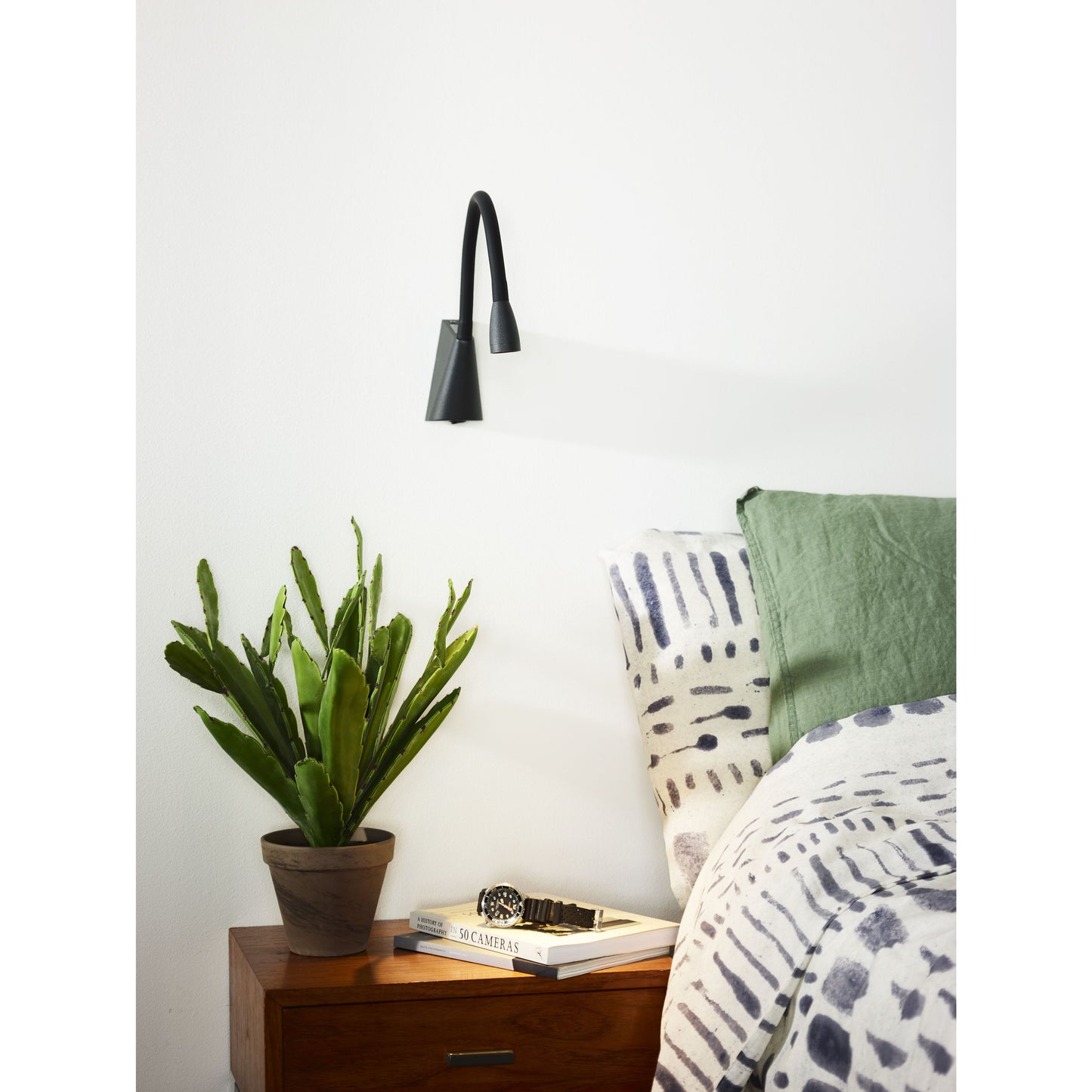 Lucide GALEN-LED - Bedside lamp / Wall light - LED - 1x3W 3000K - Black