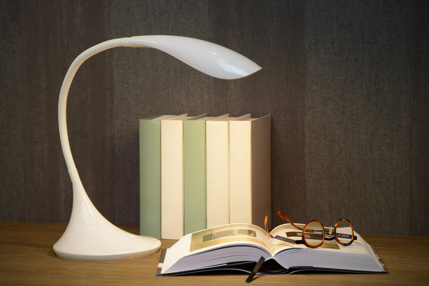 Lucide EMIL - Desk lamp - LED Dim. - 1x4,5W 3000K - White