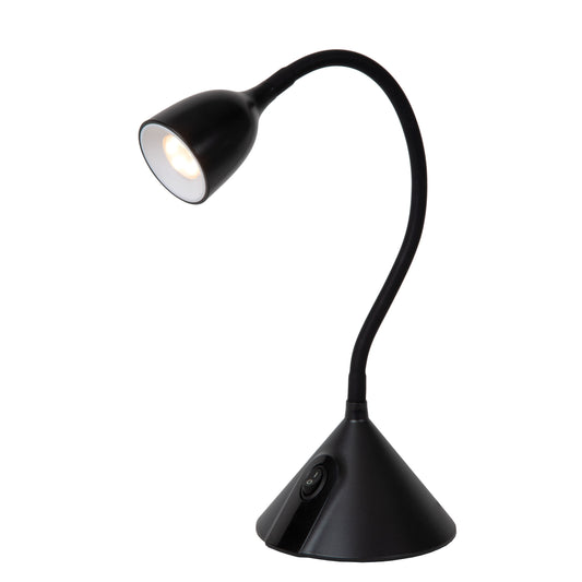 Lucide MILO - Desk lamp - Ø 12,8 cm - LED - 1x3,2W 3000K - Black