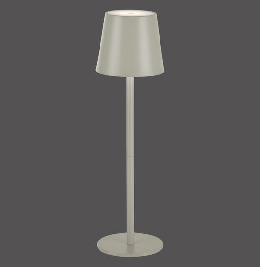 Euria - Table Lamp - Greige - By Just Light - (19250-40)