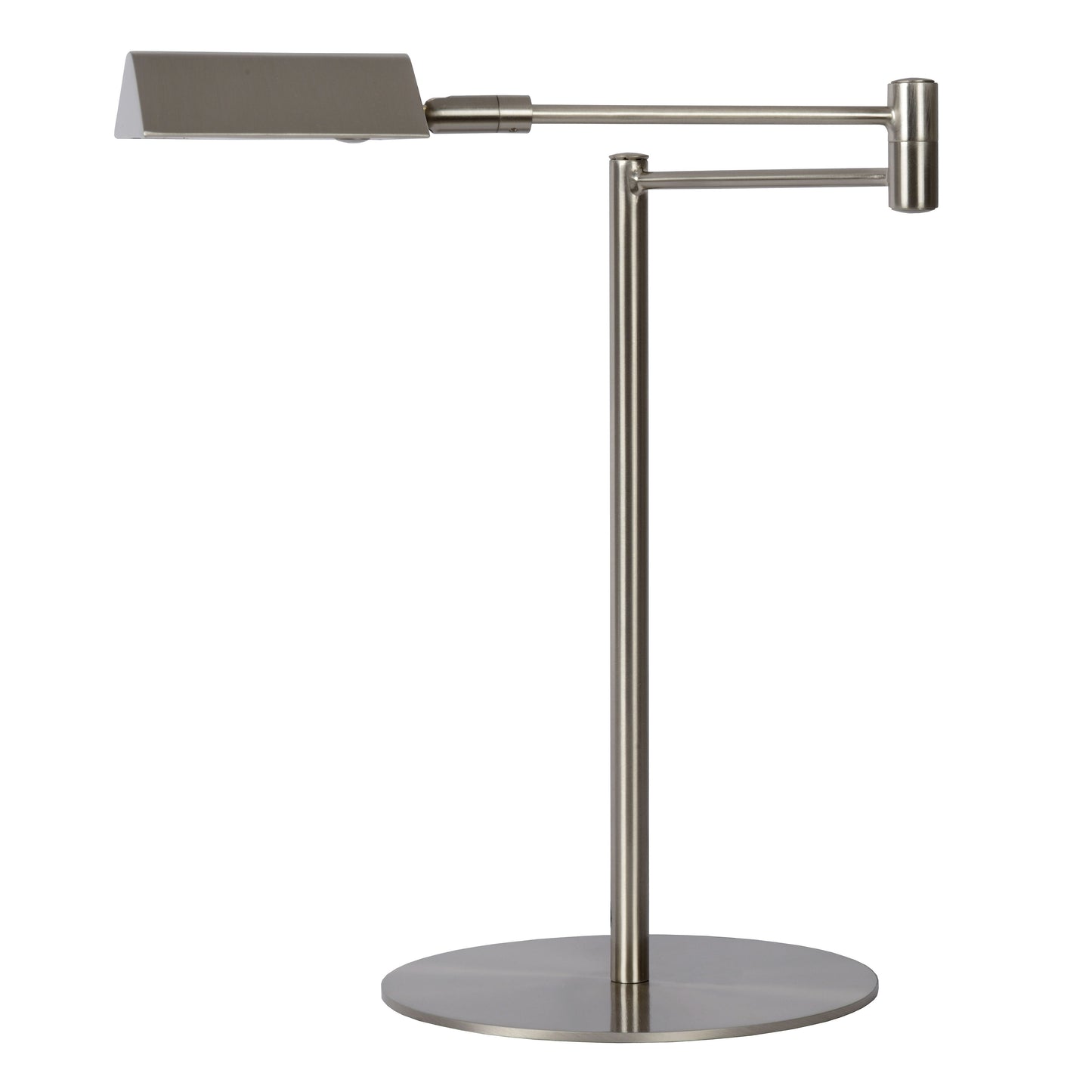 Lucide NUVOLA - Desk lamp - Ø 20 cm - LED Dim. - 1x9W 3000K - Satin Chrome