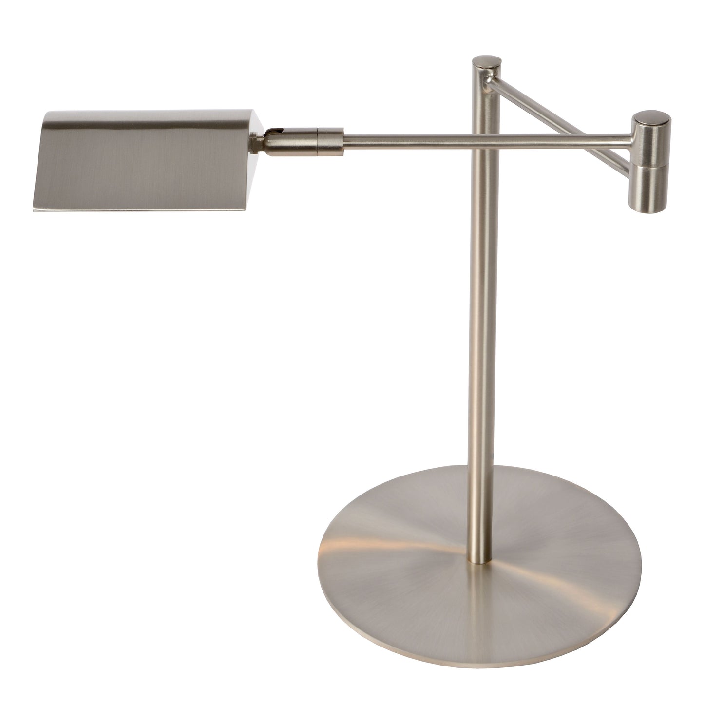 Lucide NUVOLA - Desk lamp - Ø 20 cm - LED Dim. - 1x9W 3000K - Satin Chrome