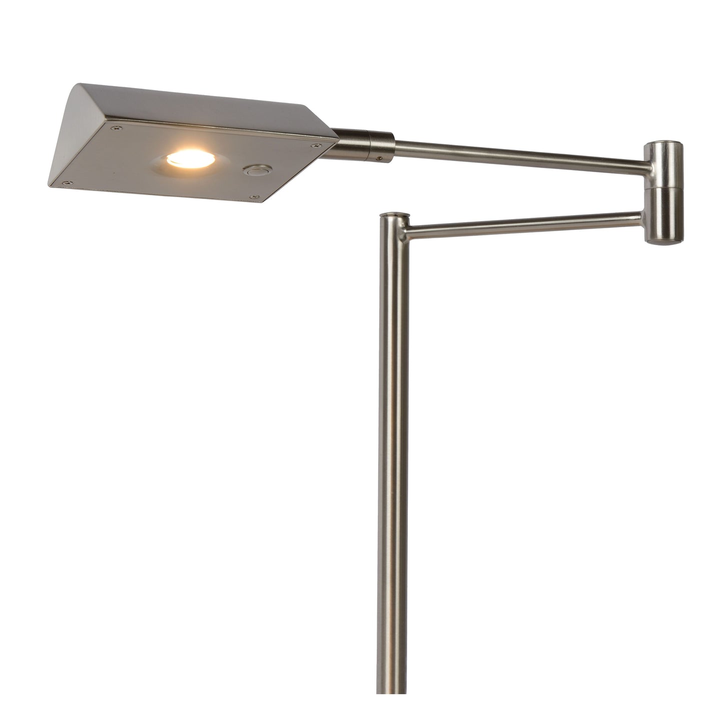 Lucide NUVOLA - Desk lamp - Ø 20 cm - LED Dim. - 1x9W 3000K - Satin Chrome
