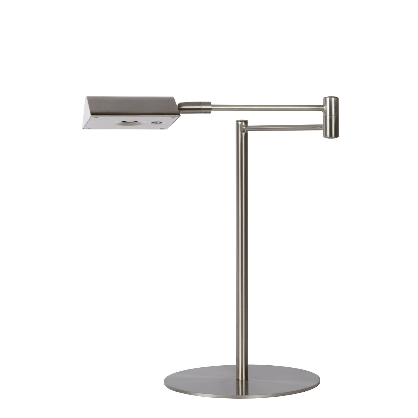 Lucide NUVOLA - Desk lamp - Ø 20 cm - LED Dim. - 1x9W 3000K - Satin Chrome