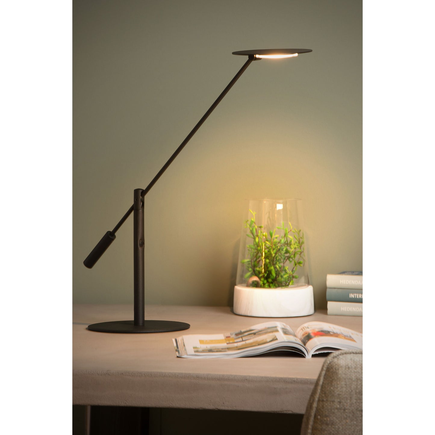 Lucide ANSELMO - Desk lamp - LED Dim. - 1x9W 3000K - Black