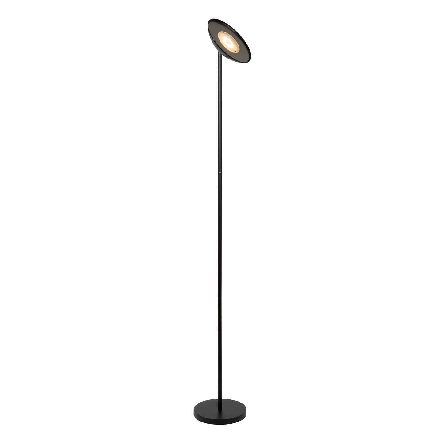 Lucide ZENITH - Floor lamp - LED Dim. - 1x20W 3000K - Black