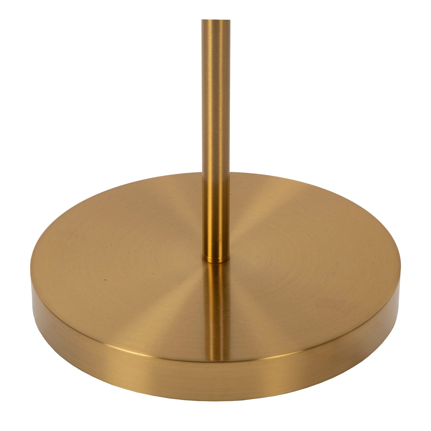 Lucide ZENITH - Floor reading lamp - LED Dim. - 3000K - Matt Gold / Brass