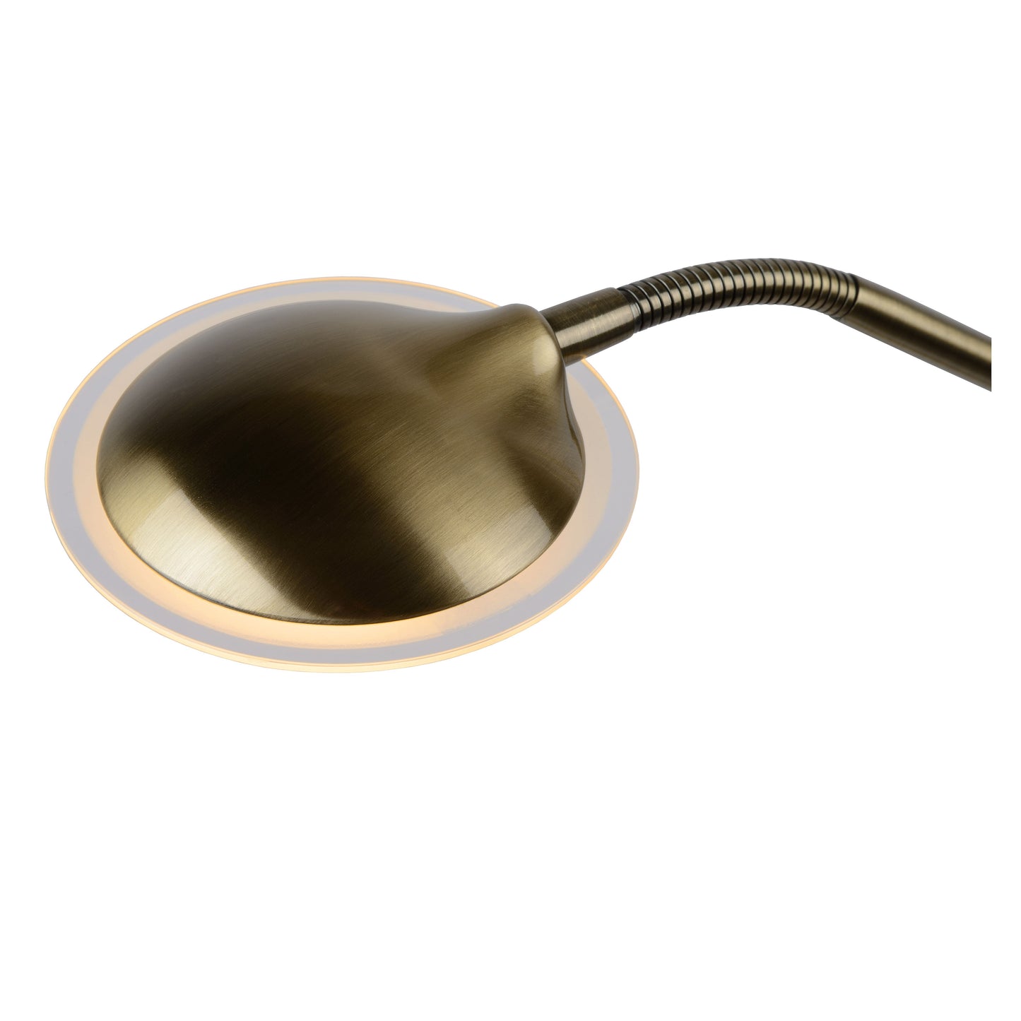 Lucide CHAMPION-LED - Floor reading lamp - LED Dim. - 3000K - Bronze