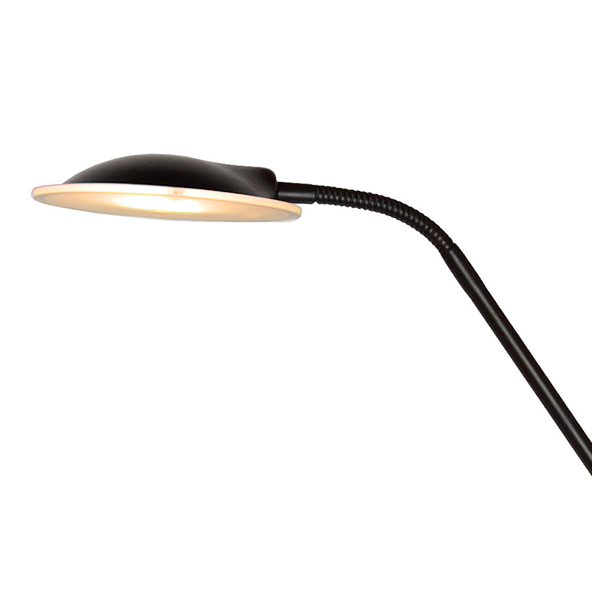 Lucide CHAMPION-LED - Floor reading lamp - LED Dim. - 3000K - Black