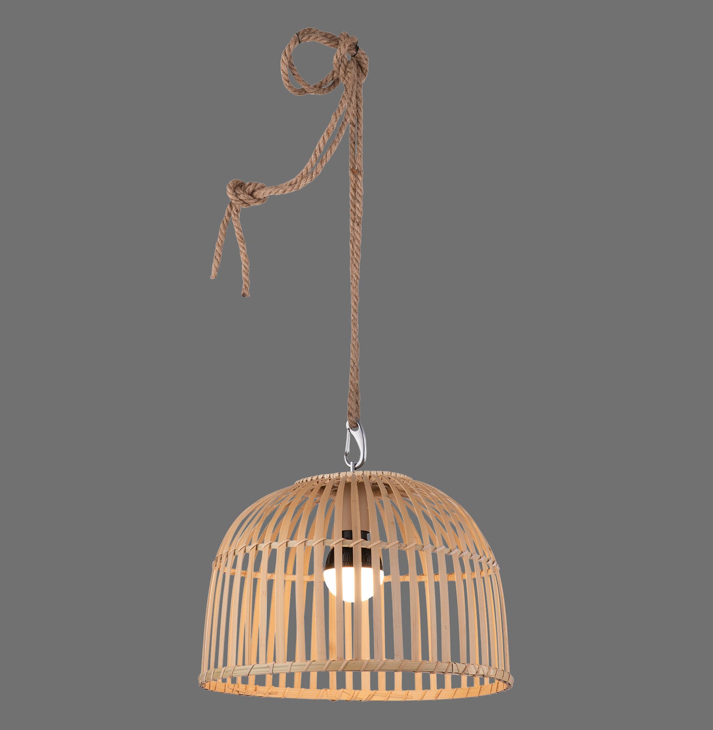 David - Pendant Light - Natural Wood - By Just Light - (19920-79)