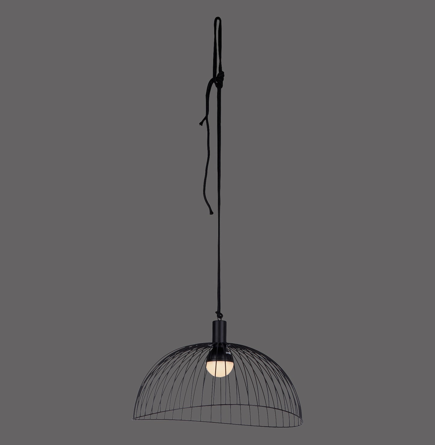 David - Pendant Light - Black - By Just Light - (19922-18)