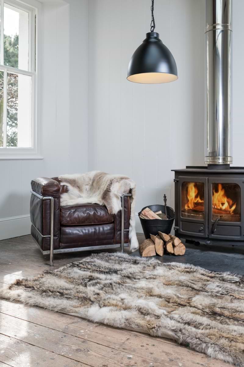 Oxford Vintage Pendant Light in Matt Black