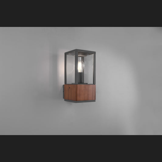 GARONNE Wall lamp - Wood coloured