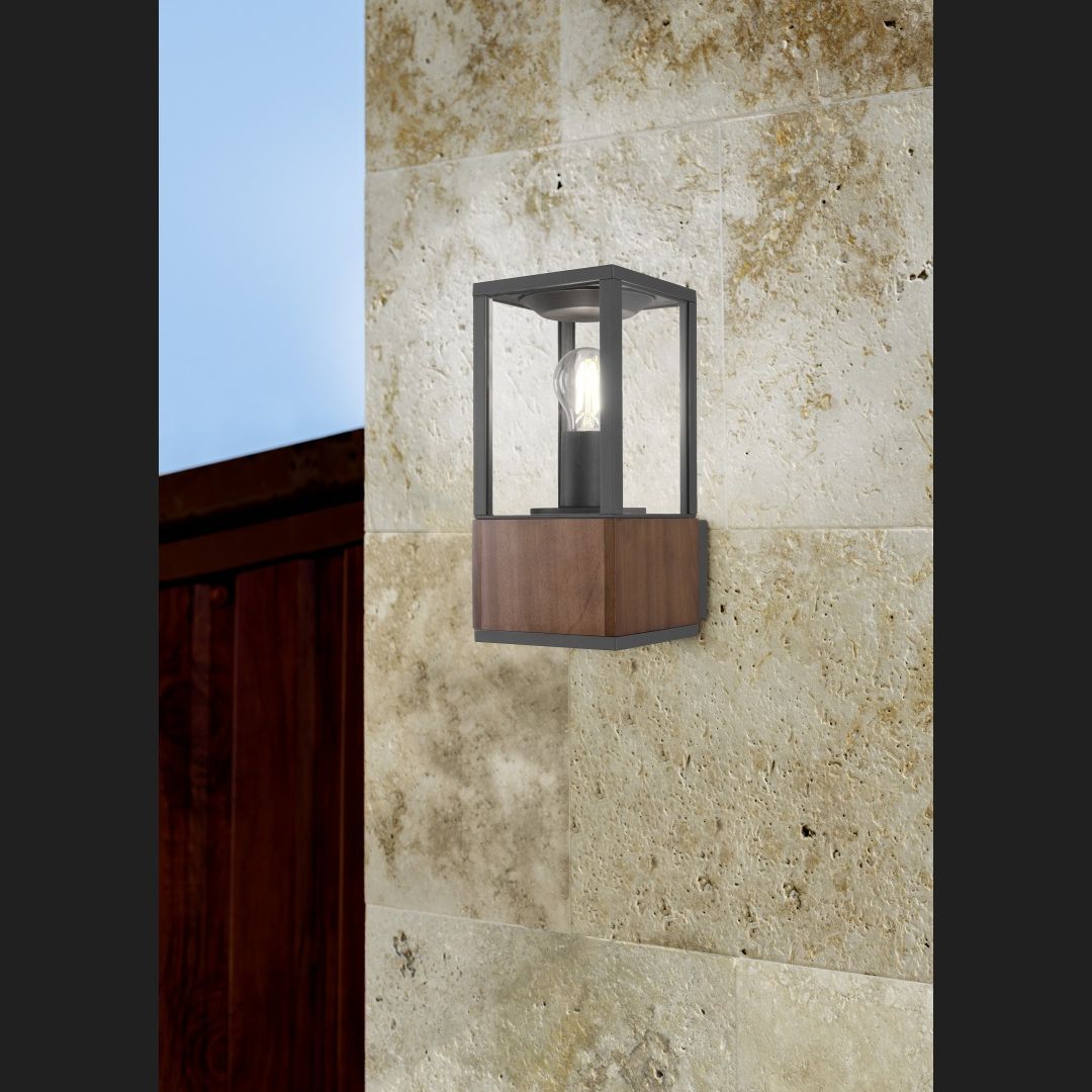 GARONNE Wall lamp - Wood coloured