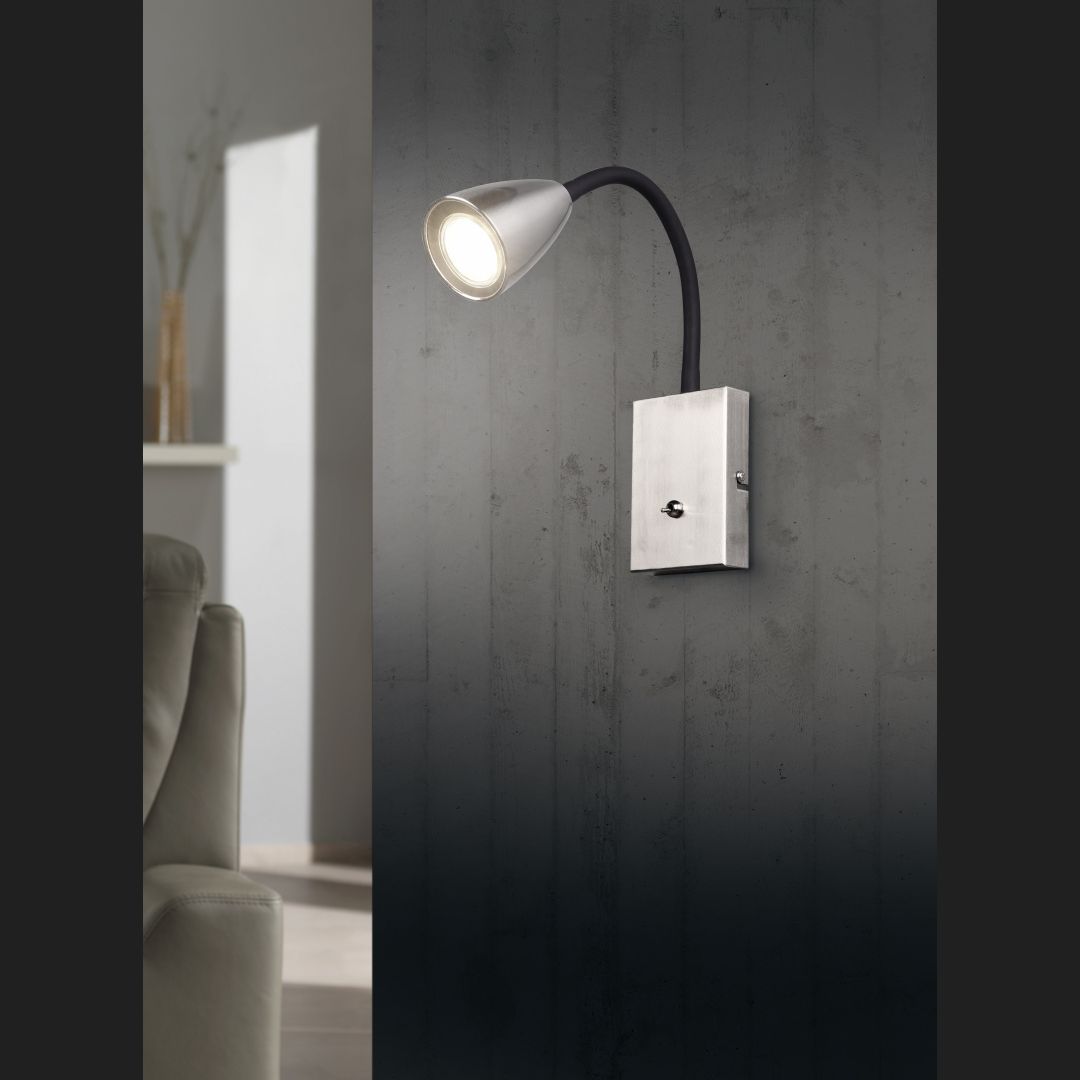 Wanda  - Wall lamp - Nickel Matt - Trio
