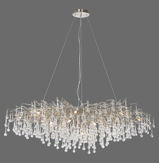 Icicle - Chandelier - Steel - By Paul Neuhaus - (2031-55)