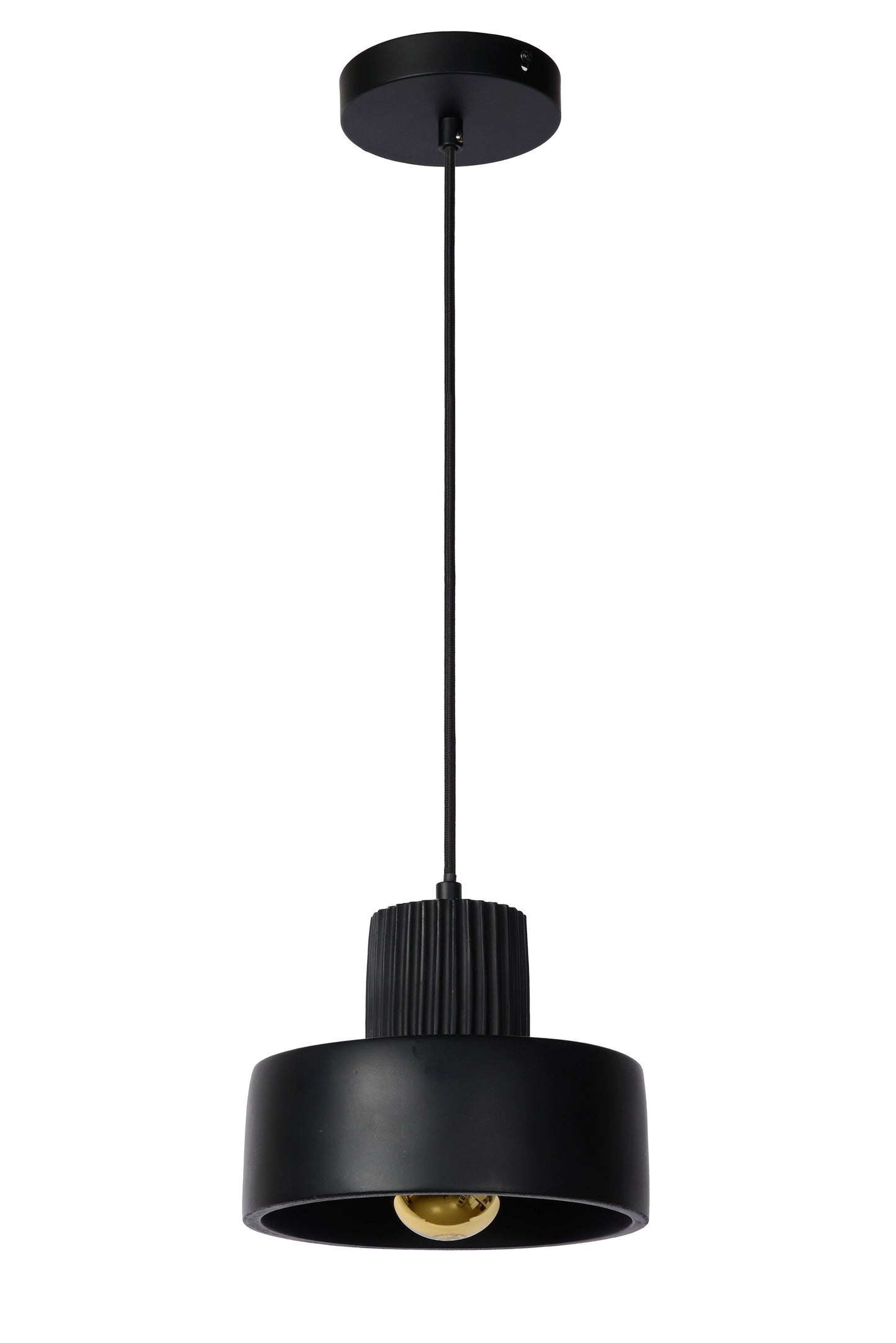 Lucide OPHELIA - Pendant light - Ø 20 cm - 1xE27 - Black