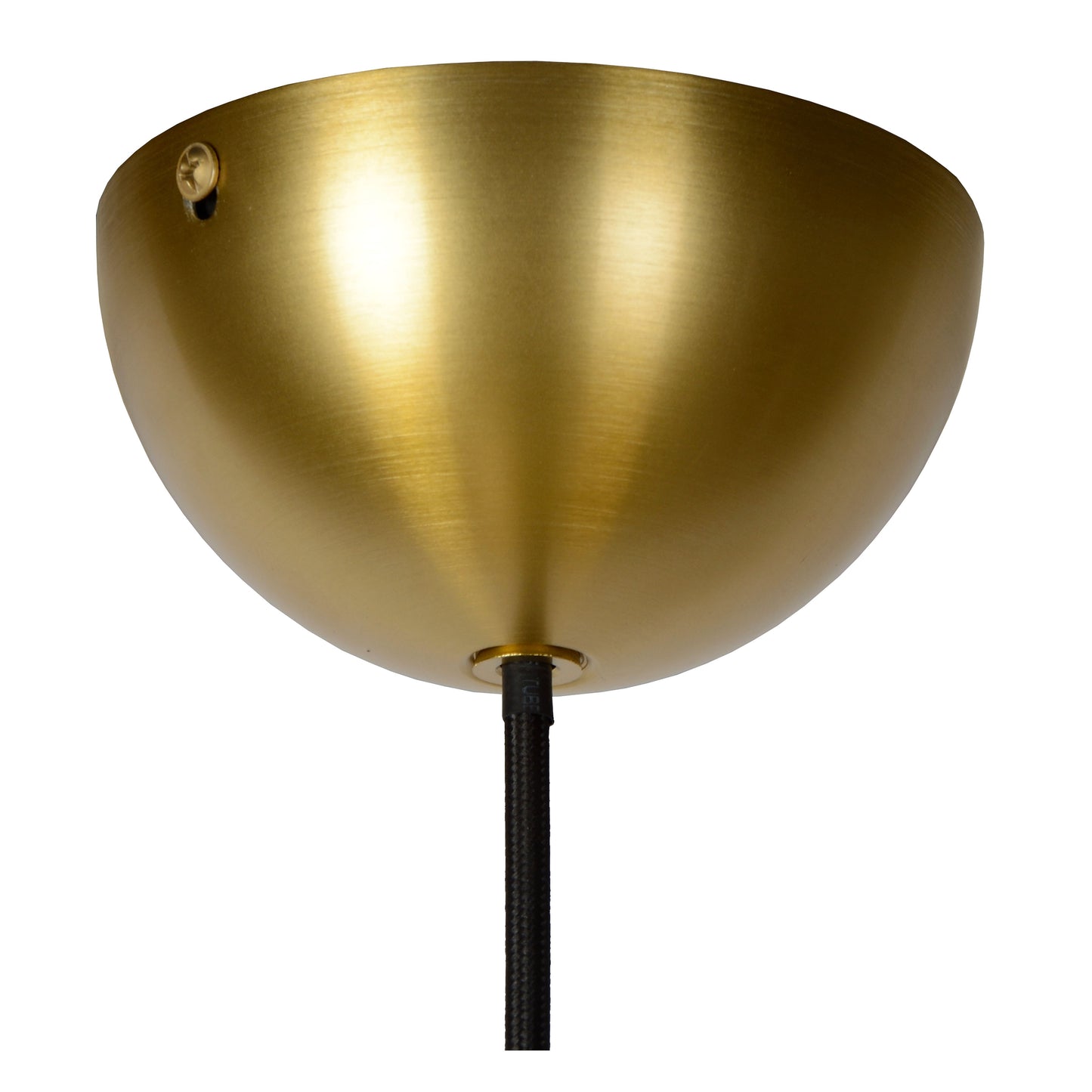 Lucide AKRON - Pendant light - Ø 50 cm - 1xE27 - Matt Gold / Brass