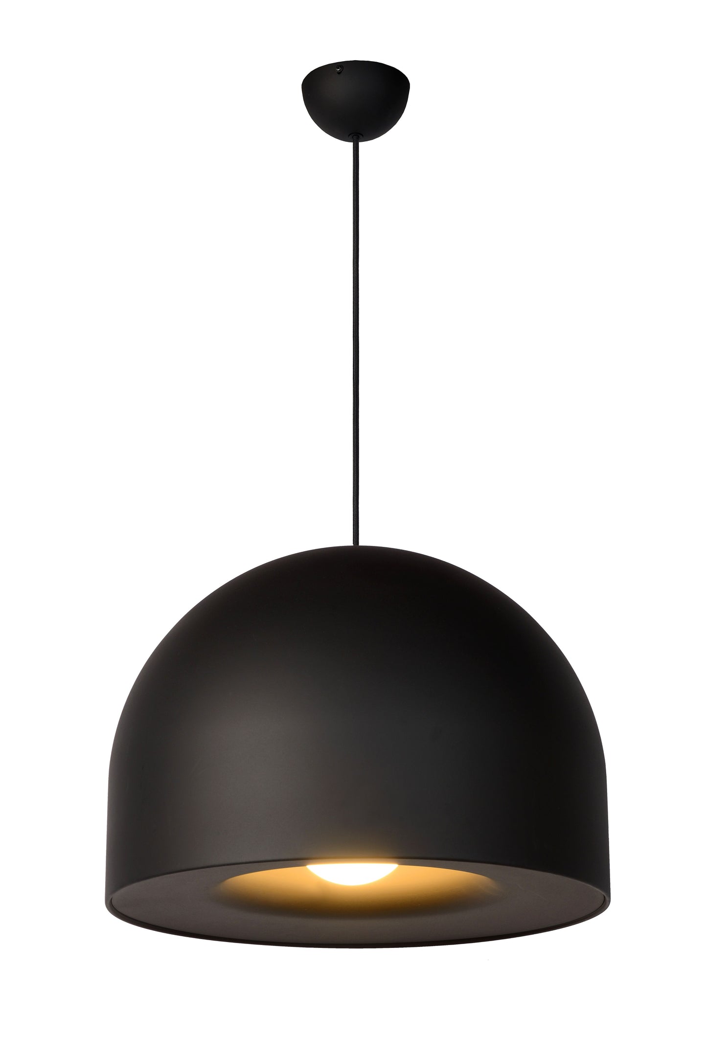 Lucide AKRON - Pendant light - Ø 50 cm - 1xE27 - Black