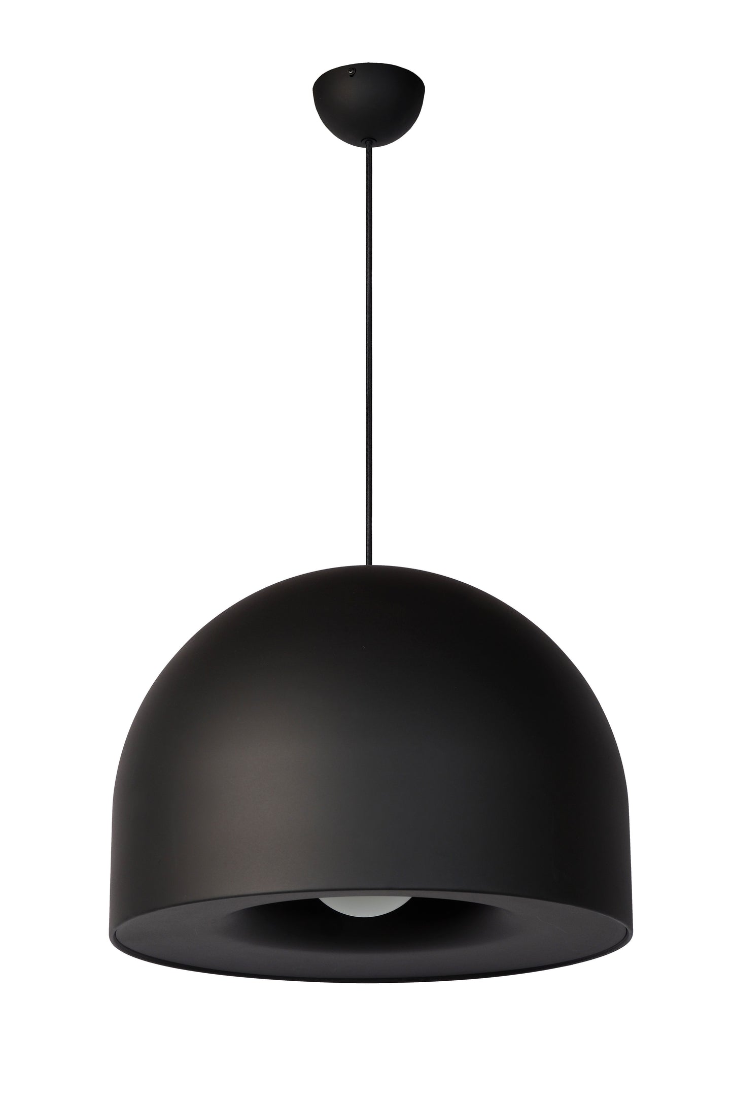 Lucide AKRON - Pendant light - Ø 50 cm - 1xE27 - Black