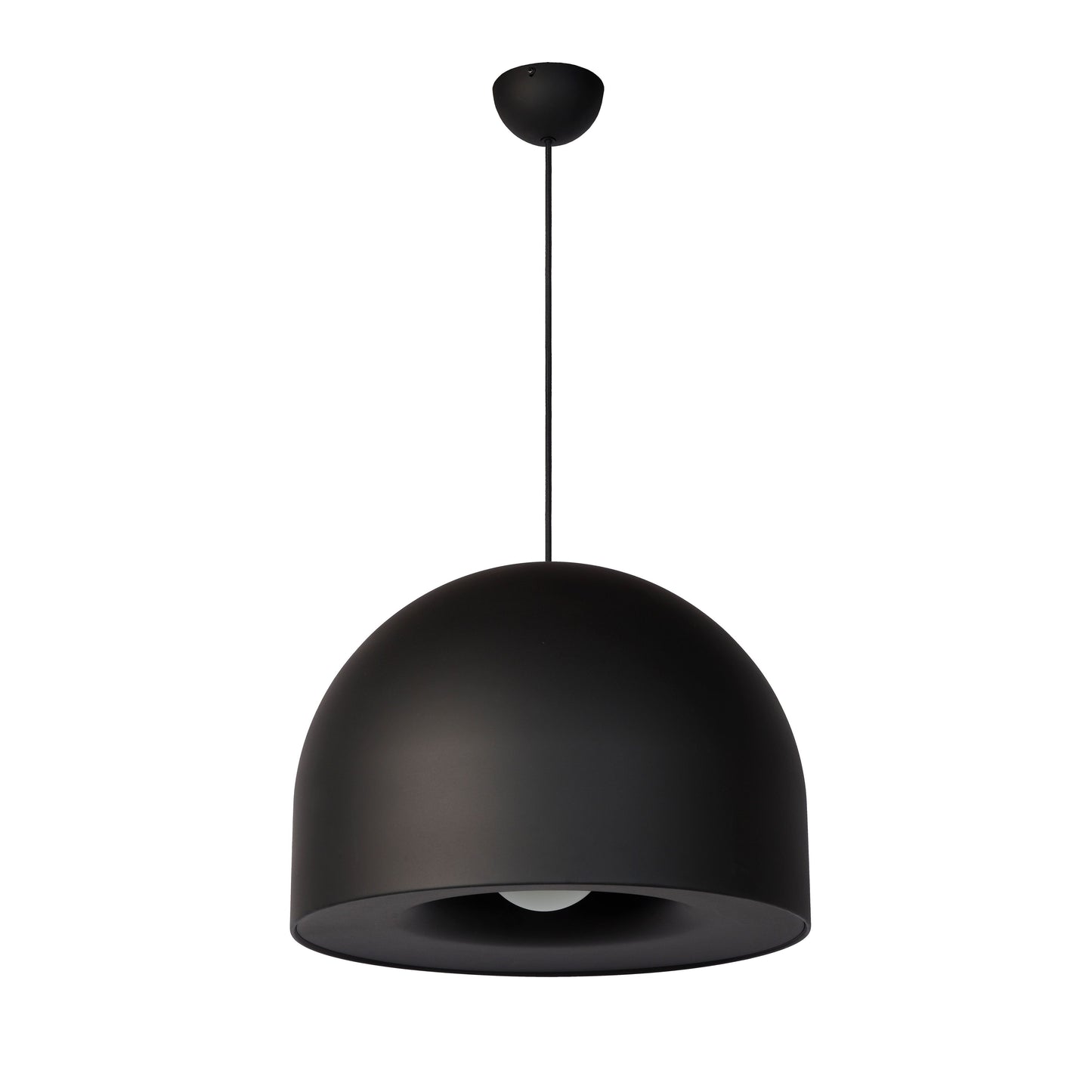 Lucide AKRON - Pendant light - Ø 50 cm - 1xE27 - Black