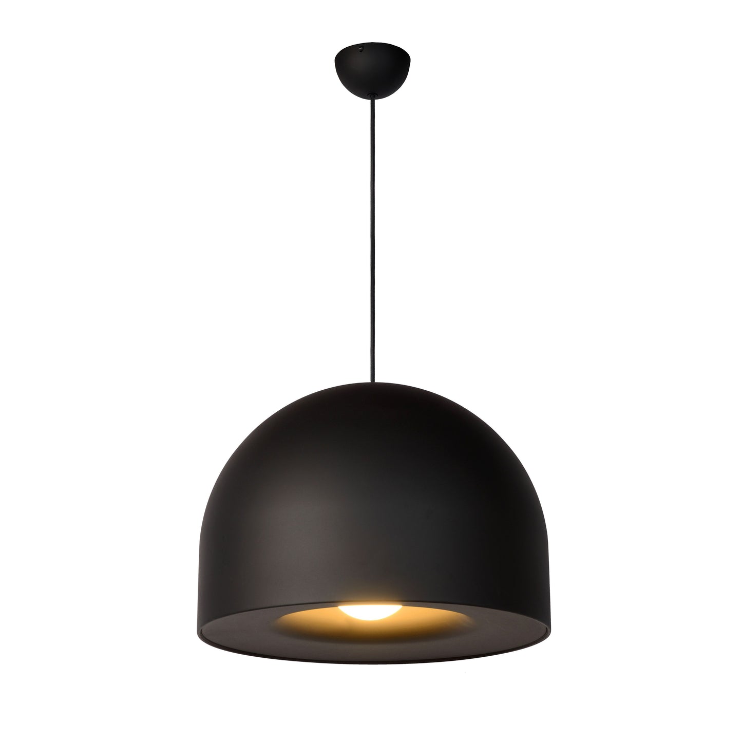 Lucide AKRON - Pendant light - Ø 50 cm - 1xE27 - Black