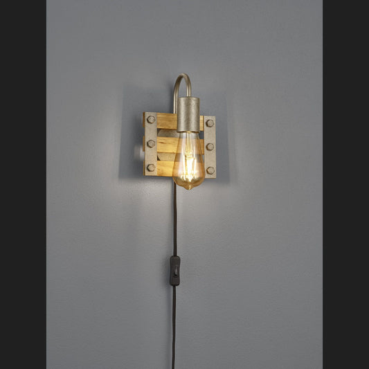 Khan - Wall Light - Wood - Trio - 205570167