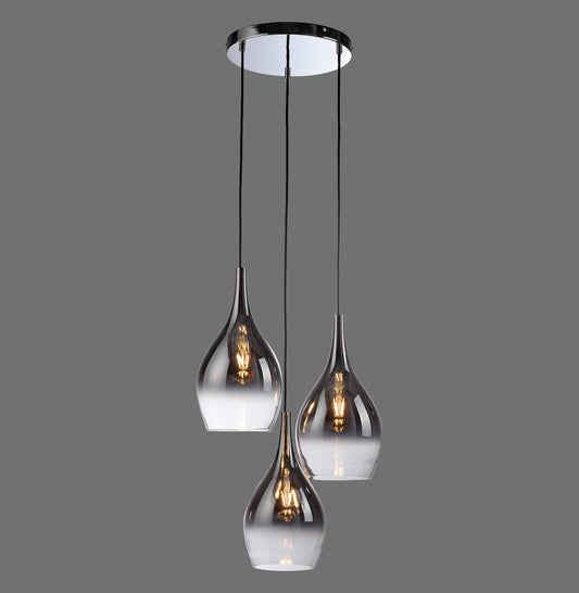 Pilua - Pendant Light - Chrome - By Paul Neuhaus - (2062-17)