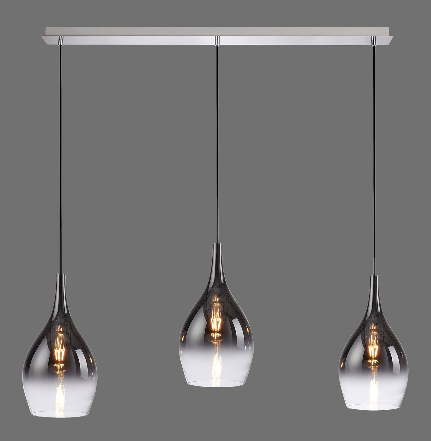 Pilua - Pendant Light - Chrome - By Paul Neuhaus - (2063-17)