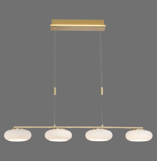 Q-Etienne - Pendant Light - Brass Matt - By Paul Neuhaus - (2079-60)